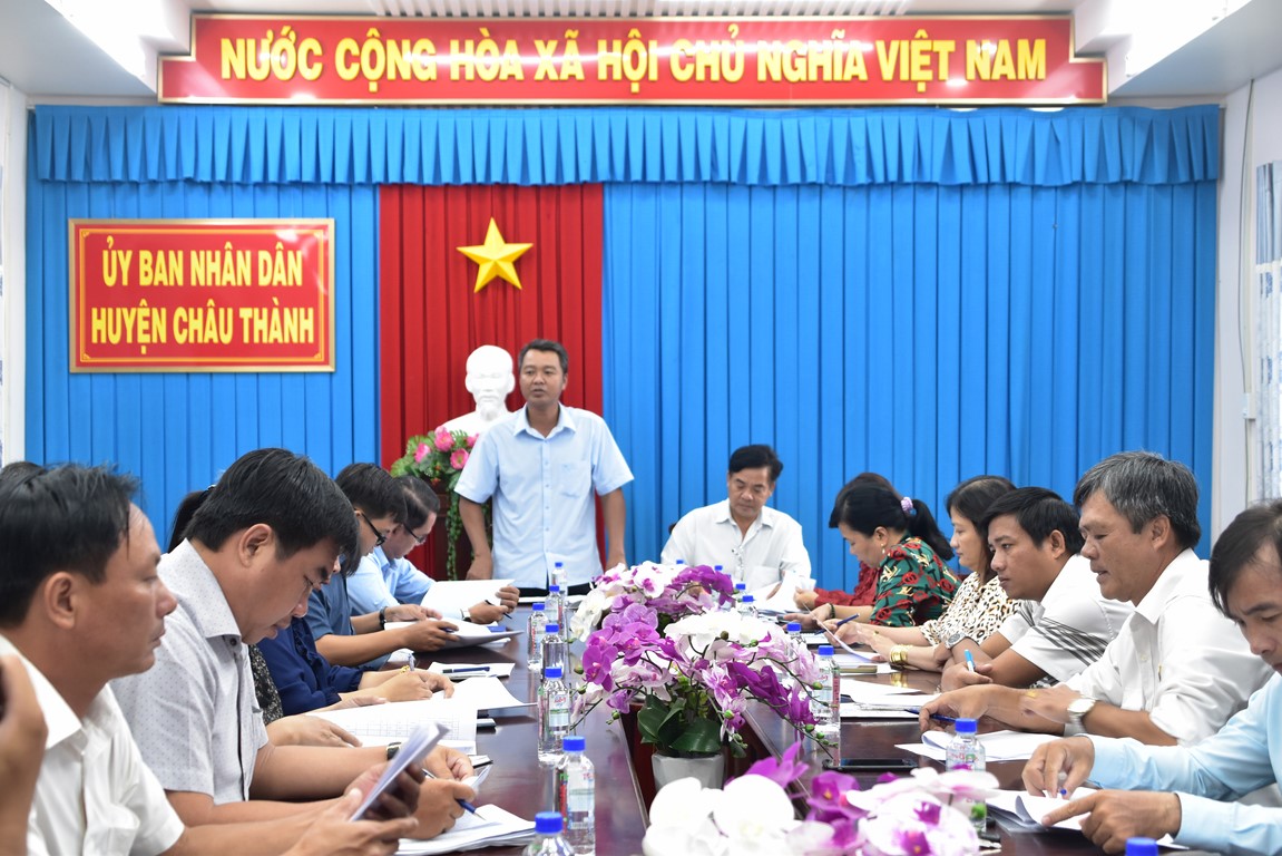 Tổ công tác liên ngành tỉnh Trà Vinh hỗ trợ tháo gỡ những khó khăn, vướng mắc trong hoạt động của các Hợp tác xã trên địa bàn huyện Châu Thành